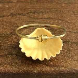 Nantucket basket sterling silver bracelet